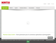 Tablet Screenshot of noritsu.fr
